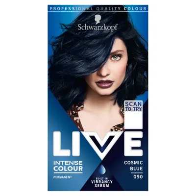 Obrázek produktu pro Schwarzkopf Live Intense Colour Cream No. 090 - Cosmic Blue 1op.
