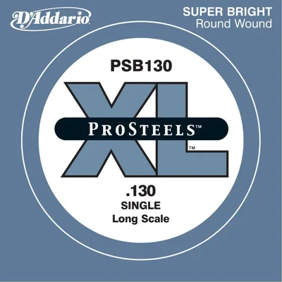 Obrázek produktu pro D'Addario PSB130, Kytara, Nerezová ocel, Elektrická/basová, 1 kusů