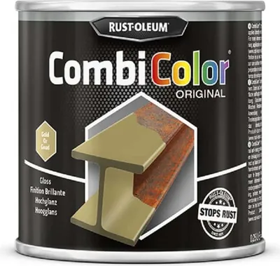 Produktbild von Rust-Oleum CombiColor Original Hochglanz 250ml Gold