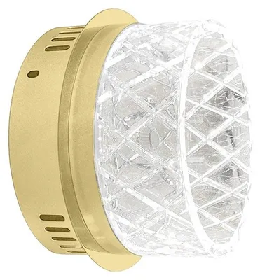 Image de Applique murale LED ELEGANCE 9W or brossé 4000K