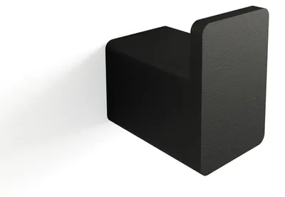 Imagen del producto de Juego de 6 ganchos minimalistas PALO, fabricados en metal, color . Marca: Metallbude