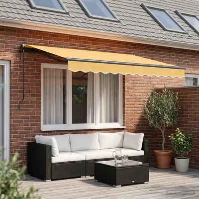 Produktbild von Maison Exclusive - Elektrische Markise 100% Polyester