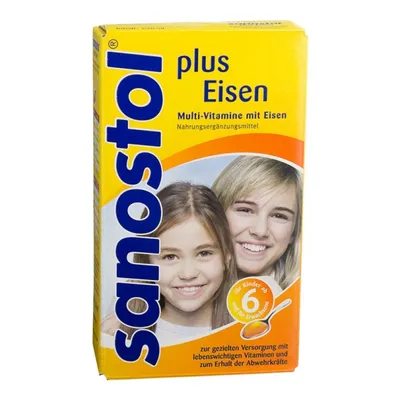 Produktbild von Sanostol plus Eisen, Sirup, 230 ml