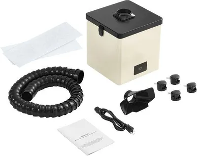 Zdjęcie produktu dla Odsysacz spawalniczy o mocy 100W, system filtracji 3-stopniowej, przepływ powietrza 240 m³/h