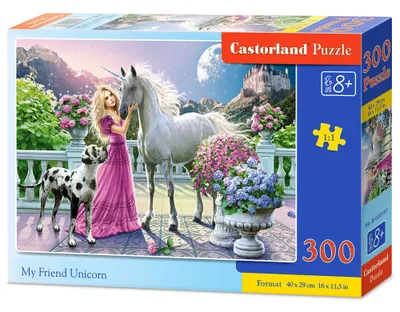 Produktbild von Castorland My Friend Unicorn  Puzzle 300 Teile   B-030088