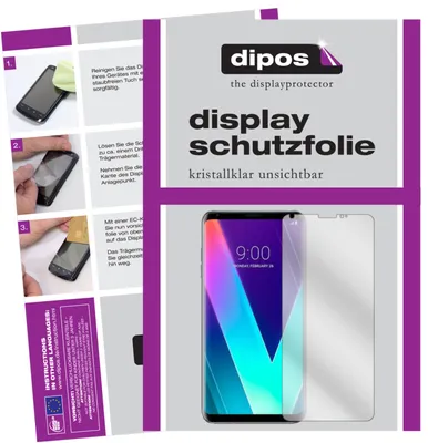 Produktbild von 2x Schutzfolie für LG V30S ThinQ klar Displayschutzfolie Folie Display Schutz
