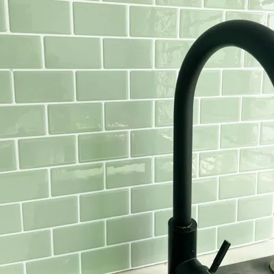 Immagine prodotto di Piastrelle adesive 3D - Autoadesive - Impermeabili - Adesivi per pareti per cucina - Adesivi per pareti per bagno - 30 x 15 cm (12 x 6 pollici) - Facili da applicare - Adesivo per pareti