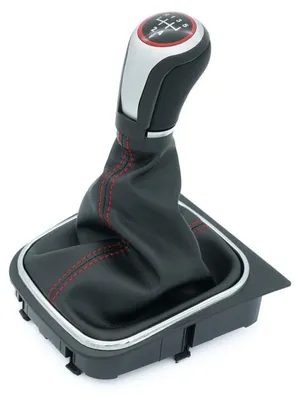 Obrázok produktu pre Radenie páky s poťahom pre VW Caddy III, EOS, Golf V, Golf VI, Jetta III, Touran, 5-stupňová prevodovka