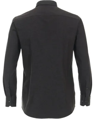 Produktbild von Venti - Modern Fit - Herren Langarm Hemd Jerseyflex (123963800), Größe:41, Farbe:Anthrazit (750)