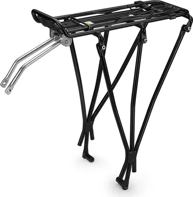 Produktbild von Verstellbarer Fahrradträger - 100 lbs Kapazität - schwarz - Aluminium - für 26-28 Zoll Räder