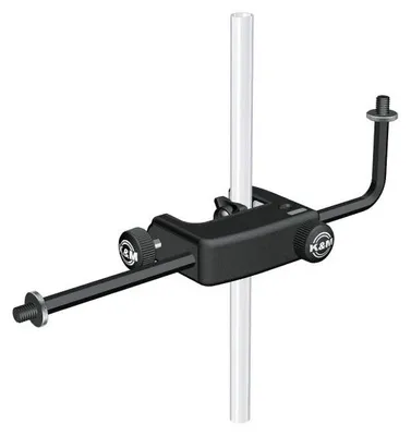 Image de König & Meyer 24050-320-55, Pied pour microphone radio, Noir, Acier, 3/8", 308 mm, 450 g