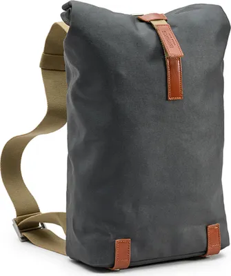 Produktbild von Brooks Pickwick Baumwolle Canvas 12L, Grey Honey  Grey/Honey