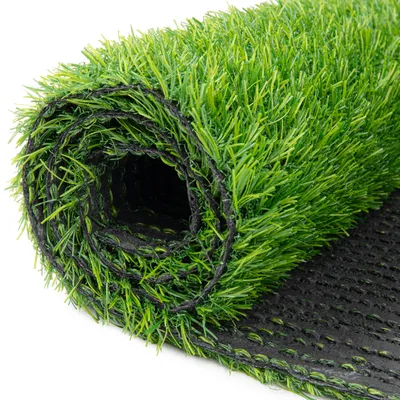Image de Tapis de gazon Natural Deluxe Gazon synthétique Vert Jardin Balcons Terrasses Jardins d'hiver Hauteur:20 mm 200 x 800
