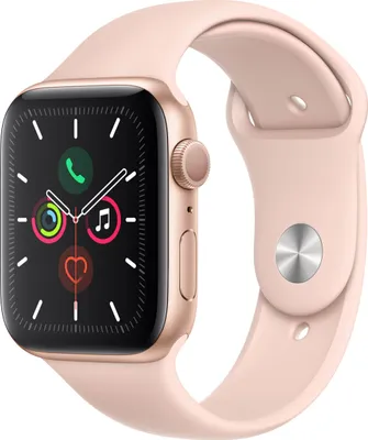 Produktbild von Apple Watch Series 5 Aluminiumgehäuse 44 mm Gold, Farbe: Pink