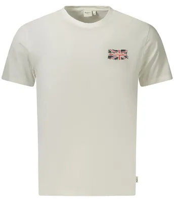Produktbild von Stylisches Herren Kurzarm-T-Shirt aus Baumwolle in Weiß