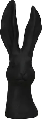 Produktbild von Hasenbüste EMIL schwarz aus Polyresin H23,5cm Osterhase Deko Ostern
