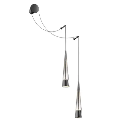 Produktbild von Maytoni Sintesi LED Wandleuchte, Wandlampe 2x 24W Chrom Warmweiss