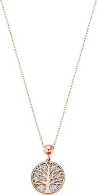 Image de Collier Arbre De Vie Lotus Style Ls2225-1/2 Acier Femme