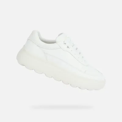 Produktbild von Geox Weiße Damen-Sneaker Spherica EC4.1 39