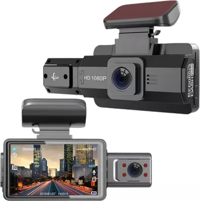 Obrázek produktu pro F9 Přední a vnitřní dvoukamera HD Infračervené noční vidění Auto Driving Recorder