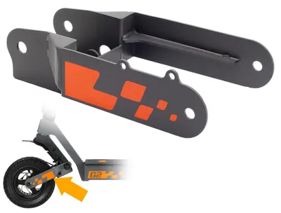 Produktbild von Vorderradgabel Version B Grau für KuKirin G2 E-Scooter Ersatzteil