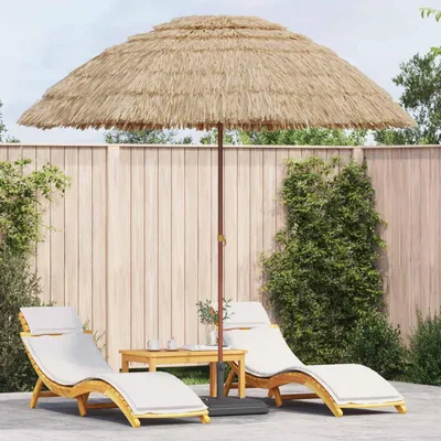 Image de vidaXL Parasol de jardin naturel 255 x 255 x 255 cm