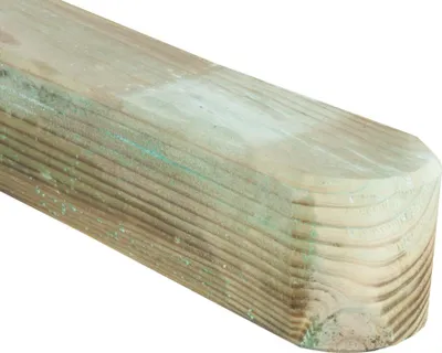 Produktbild von Rundkopfpfosten Kiefer 105 x 9 x 9 cm kesseldruckimprägniert