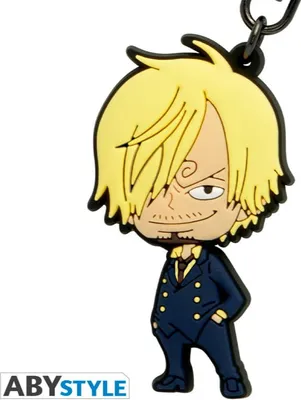 Productafbeelding van ONE PIECE sleutelhanger, PVC, Sanji, SD-model