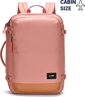 Zdjęcie produktu dla Plecak kabinowy antykradzieżowy z RFID Pacsafe Go 34L - różowy