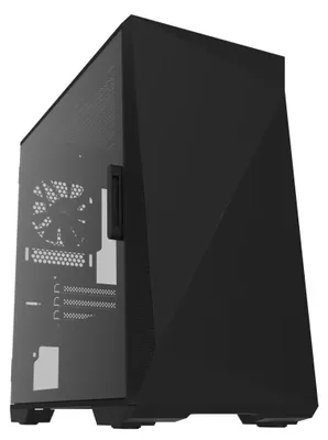 Produktbild von Zalman Z1 ICEBERG BLACK - Mini Tower - PC - Schwarz - micro ATX - Mini-ITX - Kunststoff - Stahl - Gehärtetes Glas - 16 cm