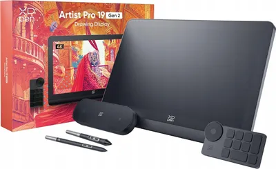Immagine prodotto di Tavoletta grafica XPPen 4K 18,4" Artist Pro 19 Gen2 stilo 16K X3 Pro sRGB