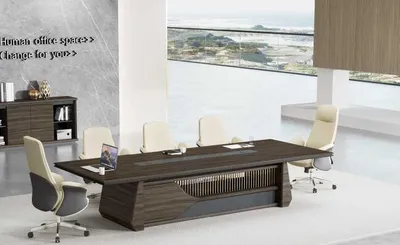 Immagine prodotto di Mobili per ufficio Tavolo da conferenza moderno marrone Tavolo da riunione Nuovo