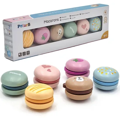 Immagine prodotto di VIGA PolarB Biscotti di legno Set da pasticceria con macarons