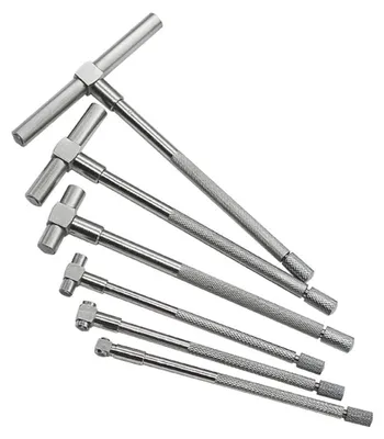 Obrázek produktu pro Teleskopický měřicí nástroj, měřicí rozsah 8-150 mm, 6 vnitřních měřidel, určený pro měření vnitřních průměrů
