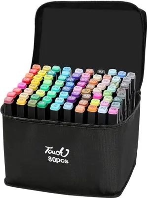 Produktbild von Extralink Alkoholmarker Set 80 Filzstifte mit Tasche