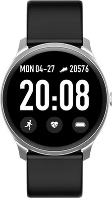 Zdjęcie produktu dla SMARTWATCH UNISEX G. Rossi SW010-5 silver/black (sg005f)