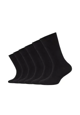Produktbild von Camano Socken (Pack, 6-tlg.) ca-soft mit weichem Komfortbund black 39-42
