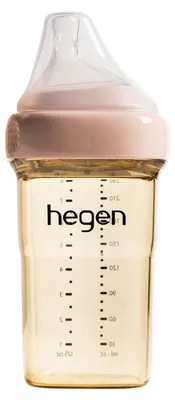 Produktbild von Hegen Babyflasche PPSU – 240 ml – Rosa | Fläschchen