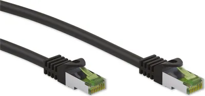 Zdjęcie produktu dla Goobay 61100, 20 m, Cat8.1, S/FTP (S-STP), RJ-45, RJ-45, Czarny