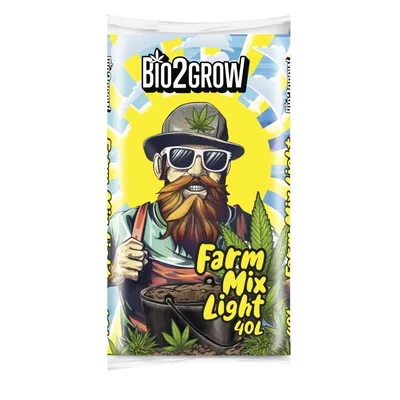 Produktbild von Bio2Grow Farm Mix Light 40 Liter Professional Erde Premium NEU