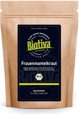 Produktbild von Biotiva Frauenmantelkraut Tee 250g aus biologischem Anbau