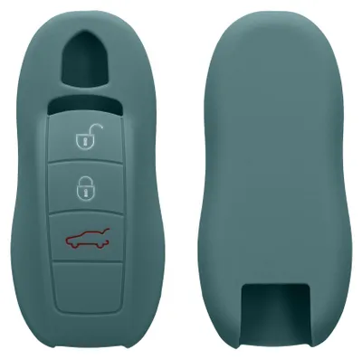 Produktbild von kwmobile Schlüsselhülle für Porsche 3-Tasten Autoschlüssel (nur Keyless) Hülle - Autoschlüssel Schlüssel Hülle aus Silikon - Schlüsselschutz Gehäuse