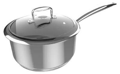 Obrázek produktu pro Cecotec Classy 16, 1,3 l, Kulatý, Nerezová ocel, Nerezová ocel, Nerezová ocel, Keramický, Elektrický, Plyn, Halogen, Indukční, Utěsněná plotna