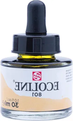 Productafbeelding van Vloeibare Aquarelverf 30 ml Pipetfles - Goud