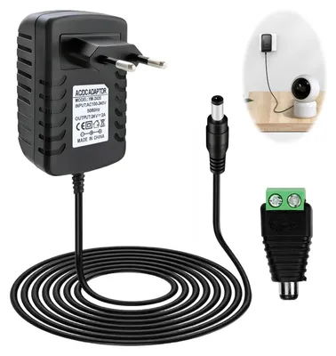 Obrázok produktu pre Napájací zdroj 24V, 2A, 48W s konektorom 5,5 x 2,5