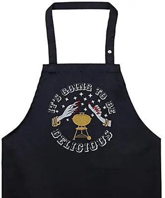 Produktbild von Famanu Kochschürze für Männer und Frauen - Verstellbare BBQ Schürze mit Vordertasche