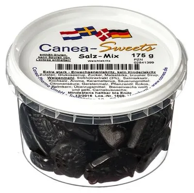 Produktbild von Salz-Mix Lakritz, 175 g Bonbons