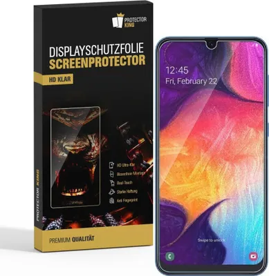 Produktbild von 3x Displayschutzfolie für Samsung Galaxy A30 Displayfolie HD KLAR