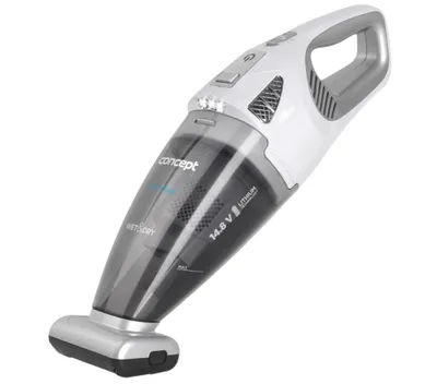 Obrázek produktu pro Concept VP4370, Suché a mokré, 80 dB, Bezsáčkové, Černá, Bílá, 0,9 l, 0,15 l