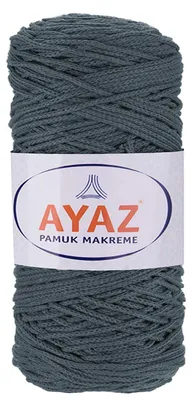 4 x 250g PAMUK MAKREME Strickwolle 1130 grau meliert